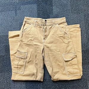 tan h&m’s cargo pants